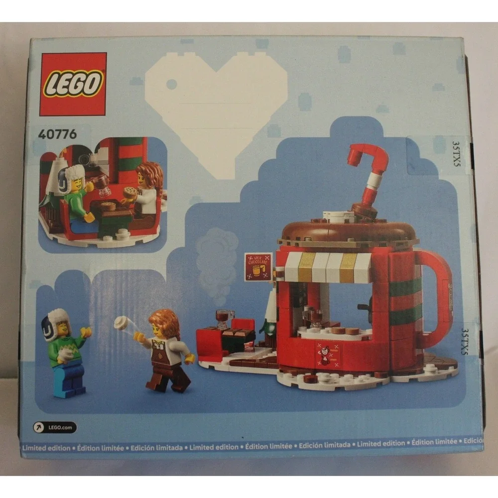 LEGO 40776 Hot Chocolate Stand Limited Edition Christmas Holiday 256 Pcs New